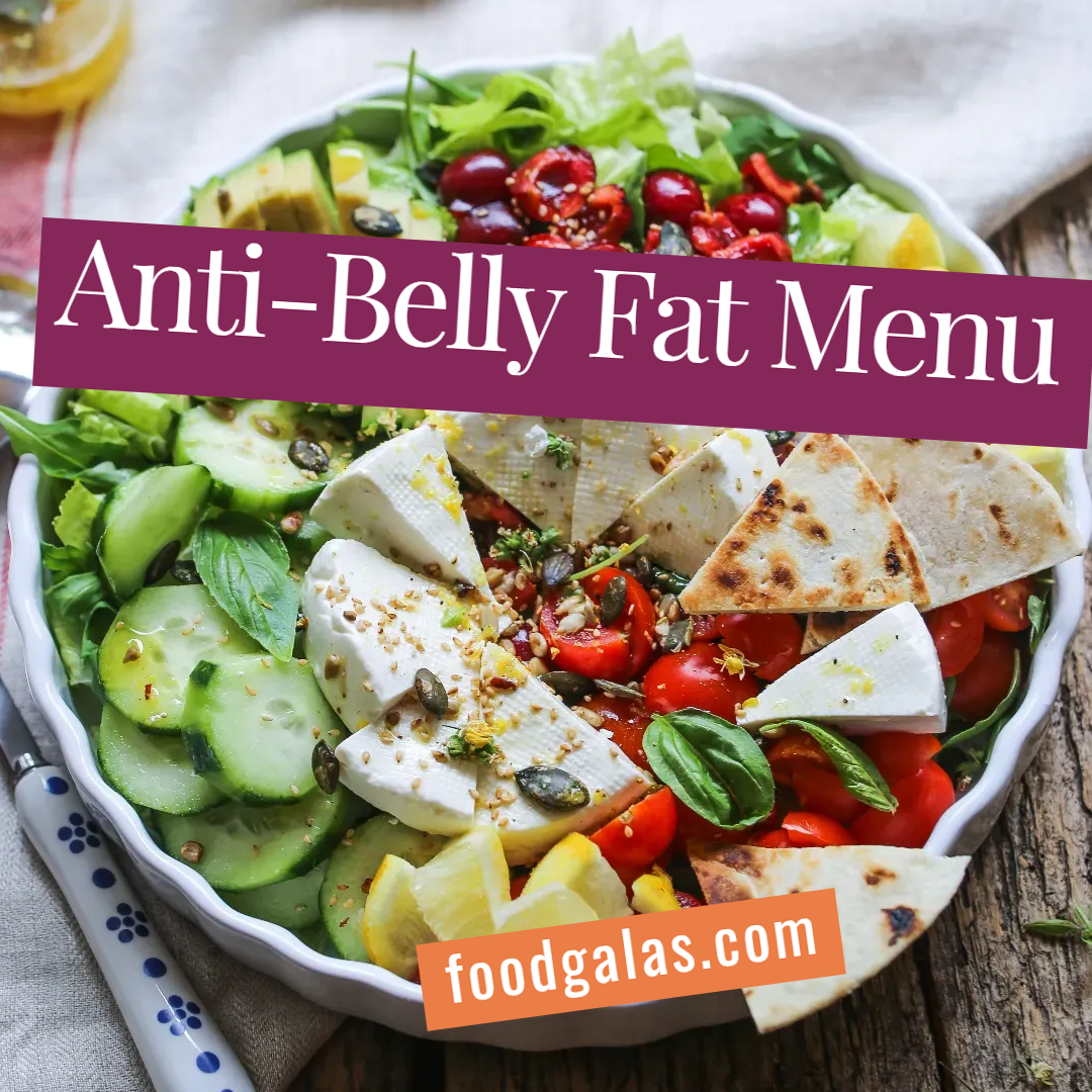 Anti-Belly Fat Menu